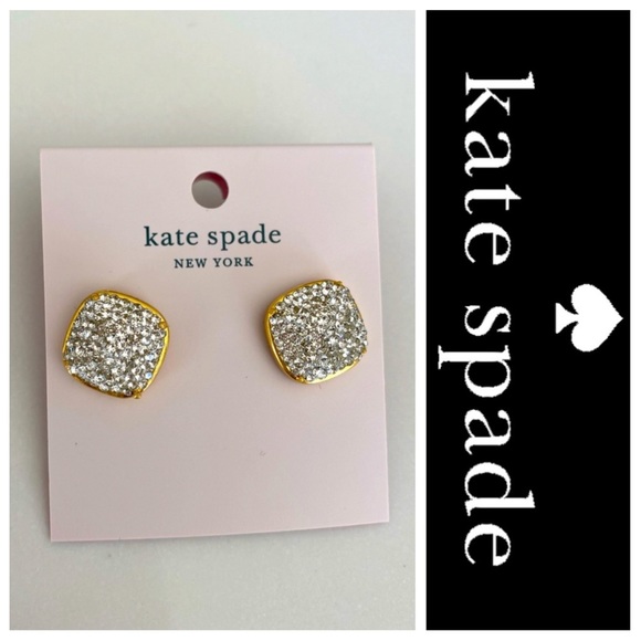 kate spade Jewelry - Kate Spade Pave Earrings